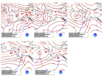 Day 4-8 Fronts and Pressures for Alaska