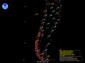 Argentina 06Z Surface Analysis