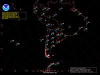 South American 06Z Satellite Analysis