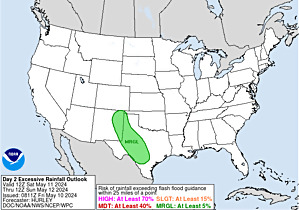 Current Day 2 Excessive Rainfall Forecast