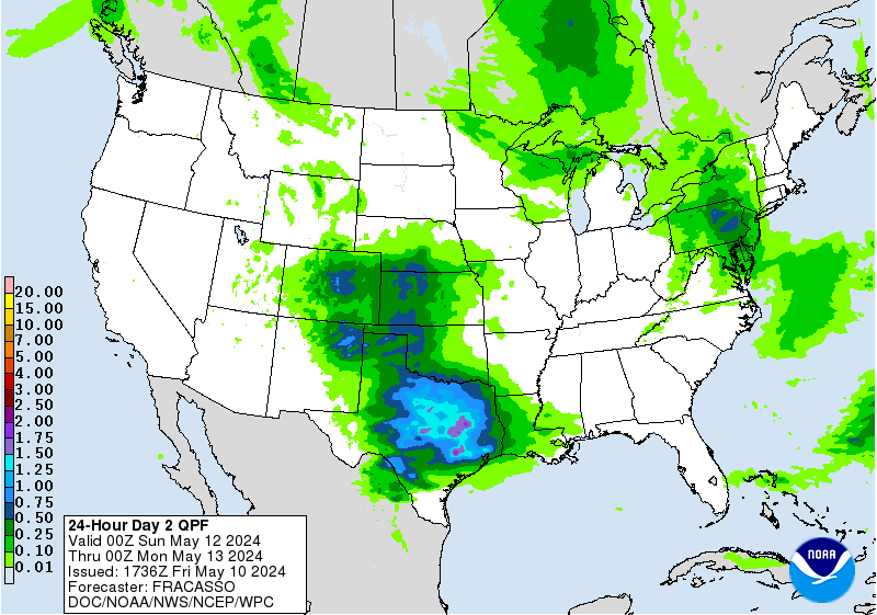 Day 2 QPF image not available