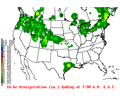 precipitation totals 2012