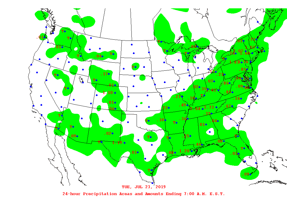 Total 24-Hour Precipitation