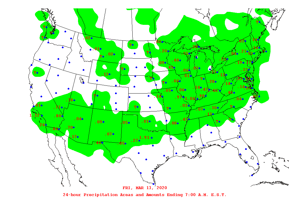 Total 24-Hour Precipitation